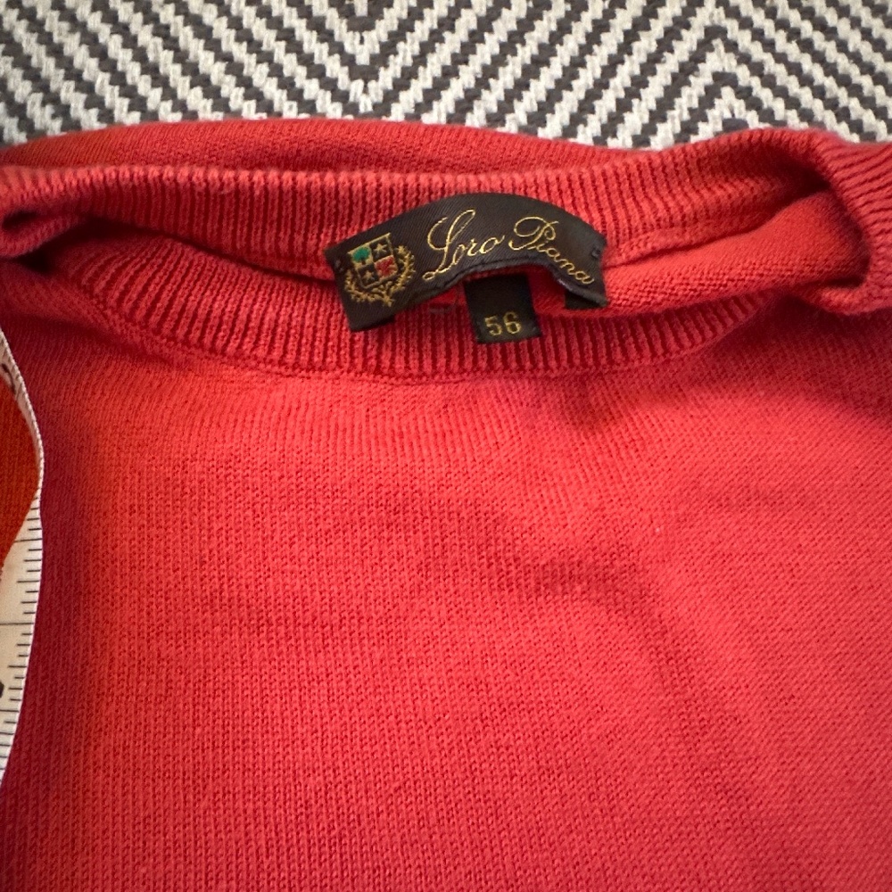 Loro piana mens cotton sweater